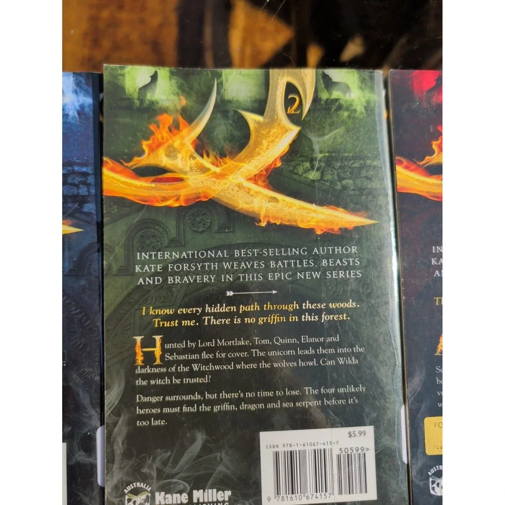 The Impossible Quest Series Kate Forsyth Complete Set Books 1 - 5 Paperback Lot